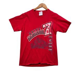 BRYAN CLAUSON #7 USAC Sprint Car Racing Rare Indiana Red T-Shirt Sz S